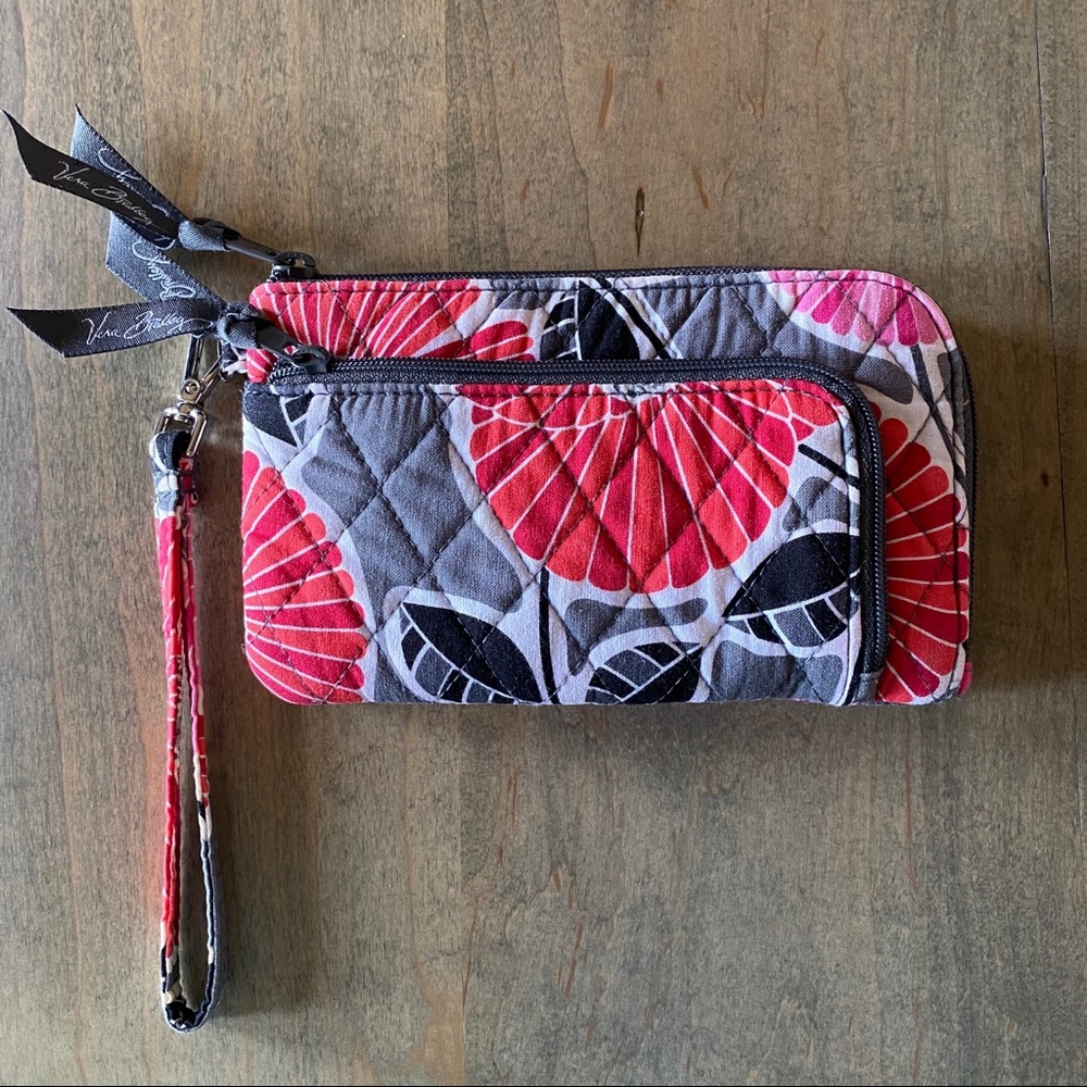 Vera Bradley Retired Cherry Blossom Wristlet